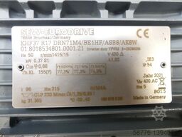 SEW-Eurodrive KHF37 R17 DRN71M4/BE1HF/ASB8/AK8W SN 01.8018534801.0001.21 - ungeb