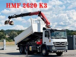 MERCEDES-BENZ ACTROS 3336* KIPPER 5,10 m + KRAN/FUNK * 6x4