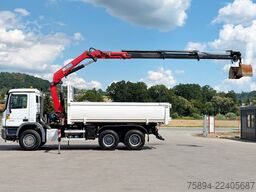 MERCEDES-BENZ ACTROS 3336* KIPPER 5,10 m + KRAN/FUNK * 6x4