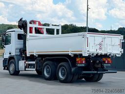 MERCEDES-BENZ ACTROS 3336* KIPPER 5,10 m + KRAN/FUNK * 6x4