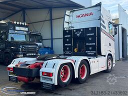 Scania S 580 6x2 Boogie, Retrade, Schuifschotel, Opber...