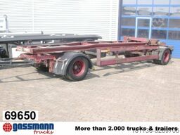 Eggers EGGERS 2-A-Abrollanhänger, 7,5m Cont. Schlitten