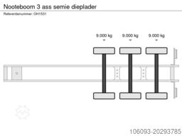 Nooteboom 3 ass semie dieplader