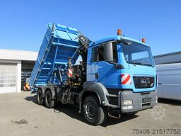 man TGS 26.440 BB 6x4 Gesteinskipper MKG-Kran,Funk