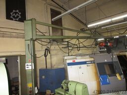 Abus LS Kran Drehkran Hallenkran 125KG Abus Kettenzug L 3m NL 125Kg H 3m