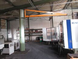 Demag KBK2 Kran Drehkran Hallenkran L 4m Demag KBK2 500Kg + DK Kettenzug H4m