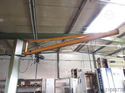 Demag KBK2 Kran Drehkran Hallenkran L 4m Demag KBK2 500Kg + DK Kettenzug H4m