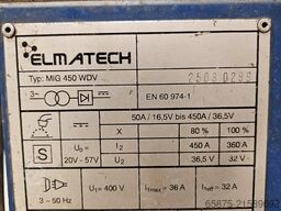 ELMATECH MIG 450 WDV