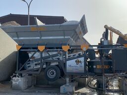 FABO Mobile Concrete Batching Plant 30 m3/h Mobile Concrete Batching Plant