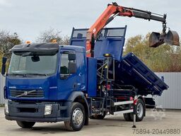 VOLVO FL280 KIPPER 4,35m * PALFINGER PK 10000 + FUNK