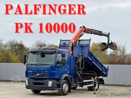 VOLVO FL280 KIPPER 4,35m * PALFINGER PK 10000 + FUNK