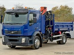 VOLVO FL280 KIPPER 4,35m * PALFINGER PK 10000 + FUNK