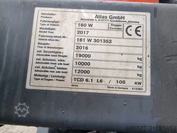 ATLAS 160W BLUE  Umschlagbagger