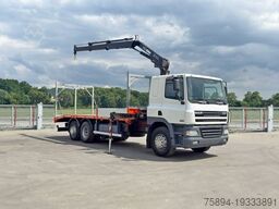 DAF CF 85.380*ABSCHLEPPWAGEN 7,20m+ HIAB 144 B-2 DUO