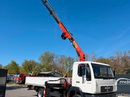 MAN 8.220 Pritsche Kran 17m Seilwinde FUNK AHK