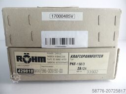 Röhm PKF-150/3 ZA124 3-Backenspannfutter SN: 586-009150-00 - ! -