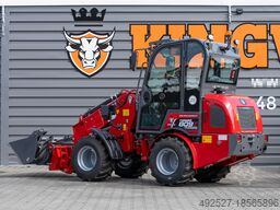 Kingway Radlader FARMER 809T Kubota Hoflader Tel