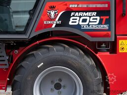 Kingway Radlader FARMER 809T Kubota Hoflader Tel