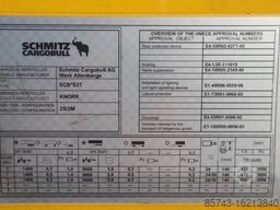 Schmitz Cargobull SCB3ST CoC Documents, TuV Loading Certif