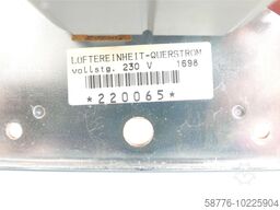  mvl QLN65/0012 A14-3038L-63 Querstrom-Lüftereinheit 220/230V 50/60Hz SN:36118