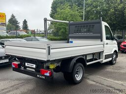 MAN TGE 5.160 Pritsche L3 MR LED Schwingsitz GRA AHK