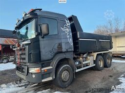 Scania R560 6x4 snow-prepared tipper truck