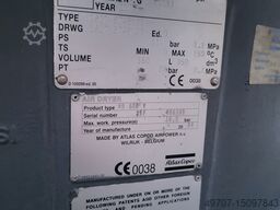 Atlas Copco ZR250 + MD600 dryer 250Kw 46m3/min