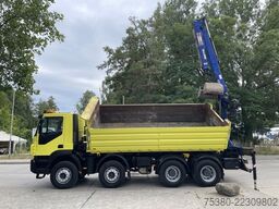 iveco Stralis AD340T41  8x4 *KLIMA*PENZ 10.83H Kran*