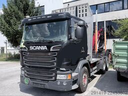 SCANIA R490 6x4 Holzlkw mit Epsilon Kran Bj 2017