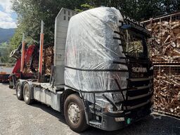 SCANIA R500 6x4 Holzlkw mit Epsilon Kran Bj 2019