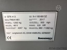 JUNGHEINRICH EFX 413 X + i * with Wire Guidance !! Triplex FFL !!