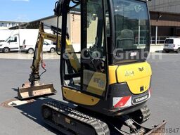 YANMAR SV 18, Grabenräumer + 2 Tieflöffel