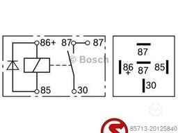 Bosch Occ Relais Bosch 24V 20A