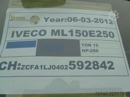 Iveco Eurocargo 150E25 + lift + euro 5 EEV + 3P