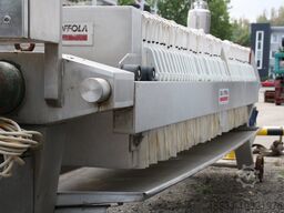 Della Toffola Kammerfilterpresse 600 Edelstahl