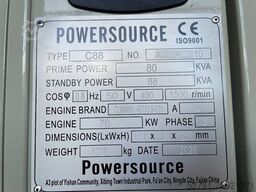 Cummins 4BTA3.9-G11 - 88 kVA Generator - DPX-19834