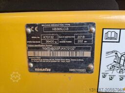 Komatsu HB 365 LC-3 Hybrid