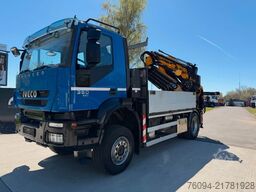 IVECO Trakker 360 4x4 Pritsche Kran 27m AHK