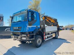 IVECO Trakker 360 4x4 Pritsche Kran 27m AHK