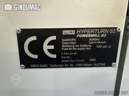 EMCO Hyperturn 65 Powermill G2