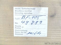  SFJ  BF 105 / BF-105X330 Hochleistungs-Schleifspindel SN:49289 - ungeb.! -
