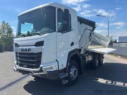 DAF XFc 480 6X4 Meiller Trigenius 3S Kipper Bordmat.