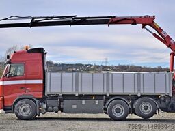 VOLVO FH 480 Kipper 6,20m + HMF 1823 K3 + FUNK