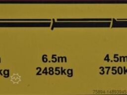 VOLVO FH 480 Kipper 6,20m + HMF 1823 K3 + FUNK