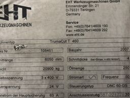 EHT Trumpf Trumacut 460