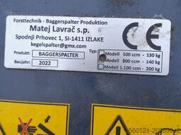 *Sonstige Holzspalter bis max. 6 Ton. Bagger