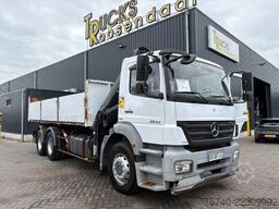 Mercedes-Benz Axor 2633 + HIAB 122 B-2 + 6X4 + REMOTE + MANUAL