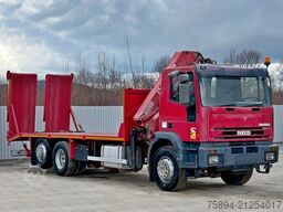 IVECO EUROTEC 260E31* Abschleppwagen 7,30m* KRAN
