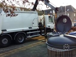 DAF CF 75 250 FAN + Geesink garbage + Krane HIAB 195