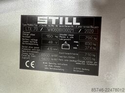 STILL 3 x LTX 70 ** NEW battery !!